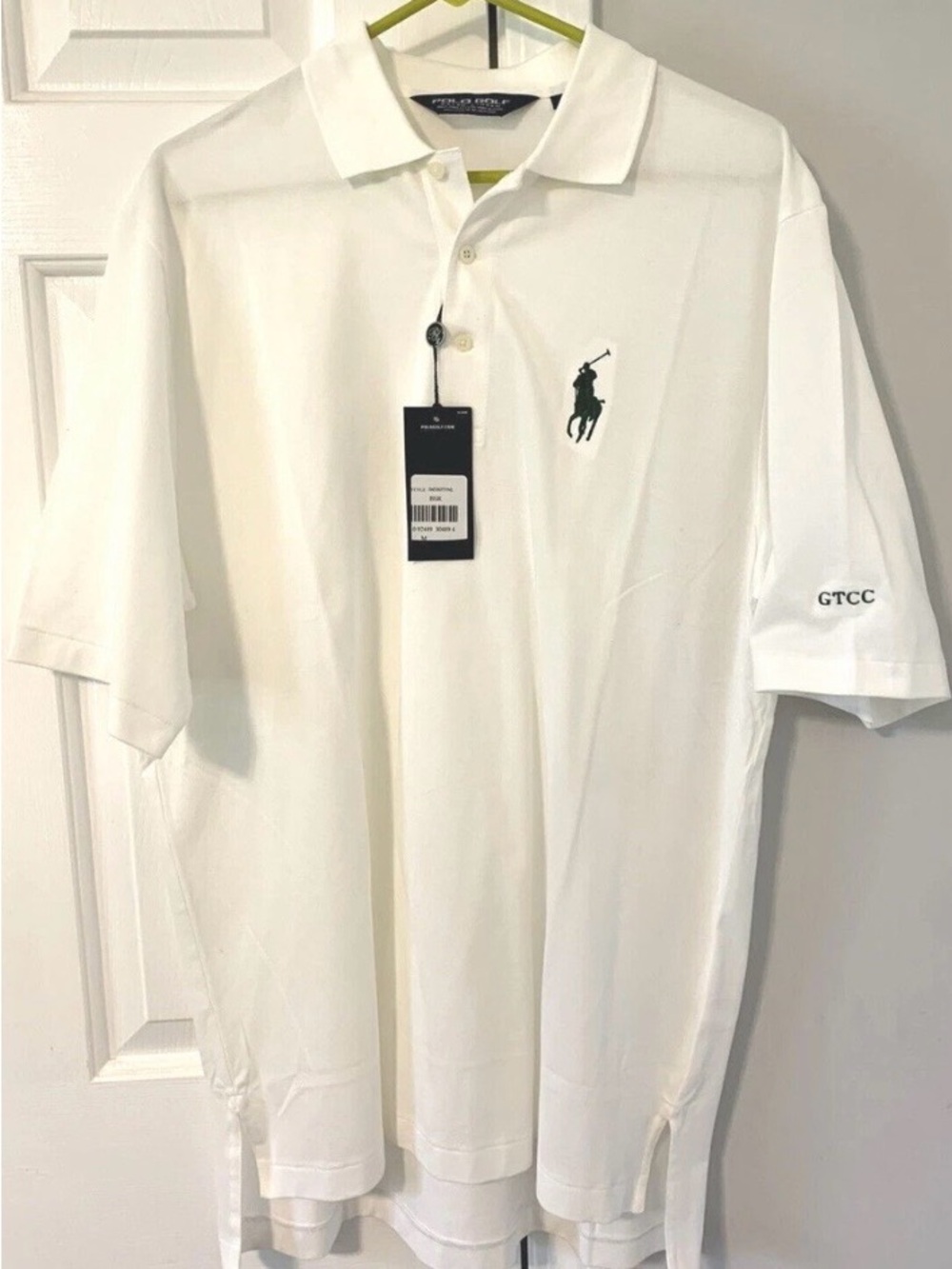 Polo by Ralph Lauren White Polo with Large Pony Embroidery